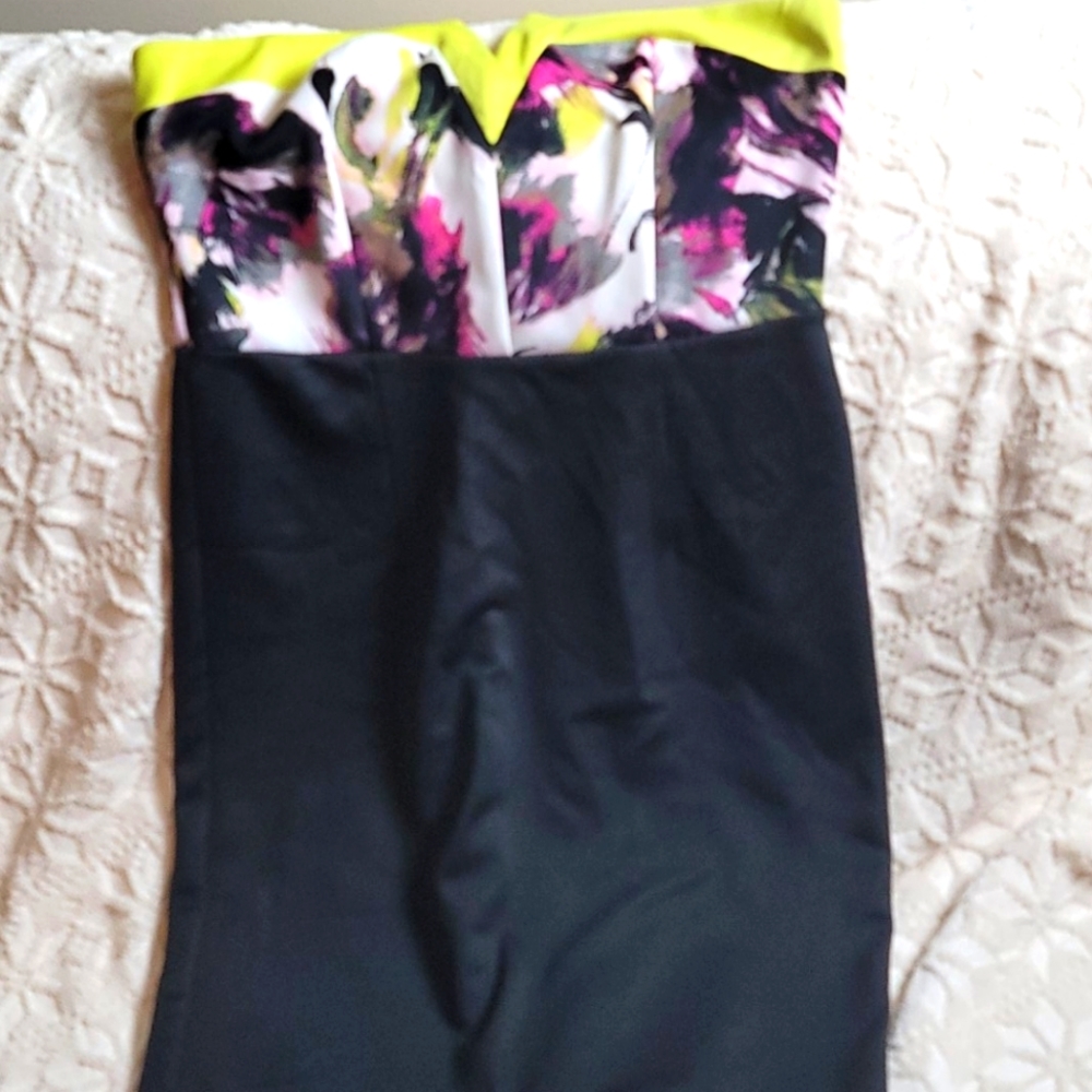 Strapless Midi Dress